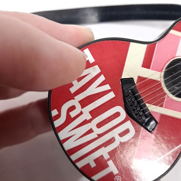 Taylor Swift Red Guitar Christmas Ornament 2013 plays music song sound READ - Picture 2 of 12